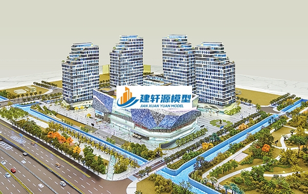 铁东智慧城模型